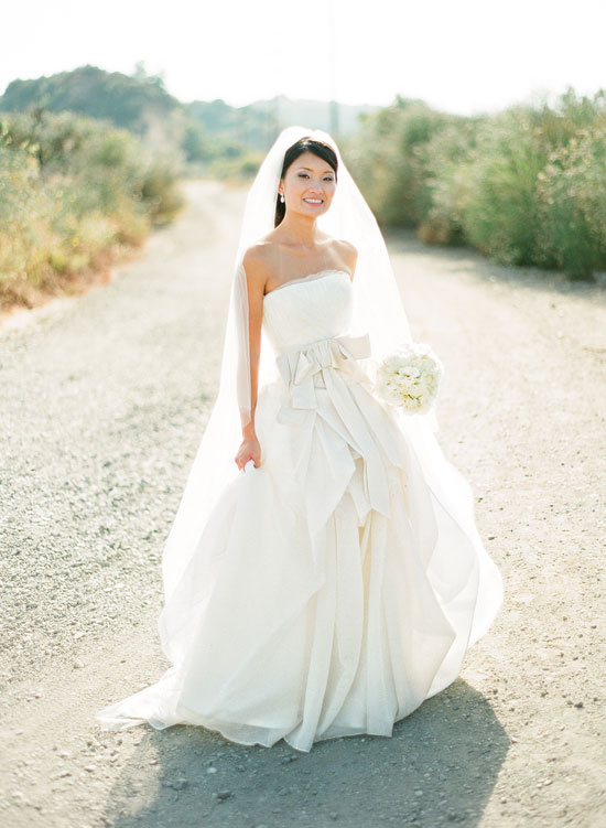 Mayumi in Deandra, by Vera Wang