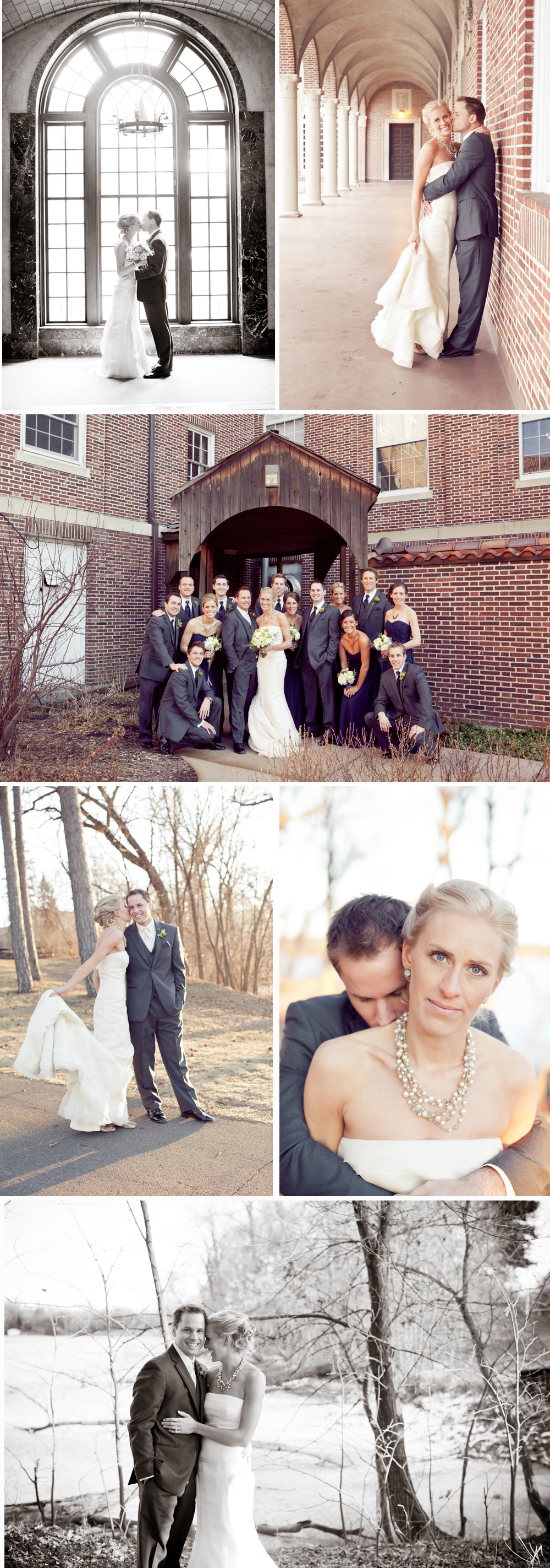 Midwestern Winter Wedding by Paige Winn Photo
