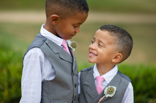 Ring Bearers in Suits