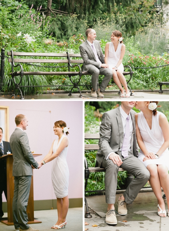 New York City Hall Wedding by Brklyn View Photography