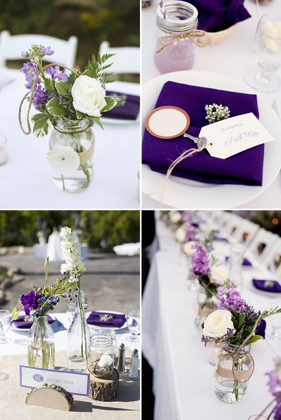 Purple Vintage Wedding Ideas