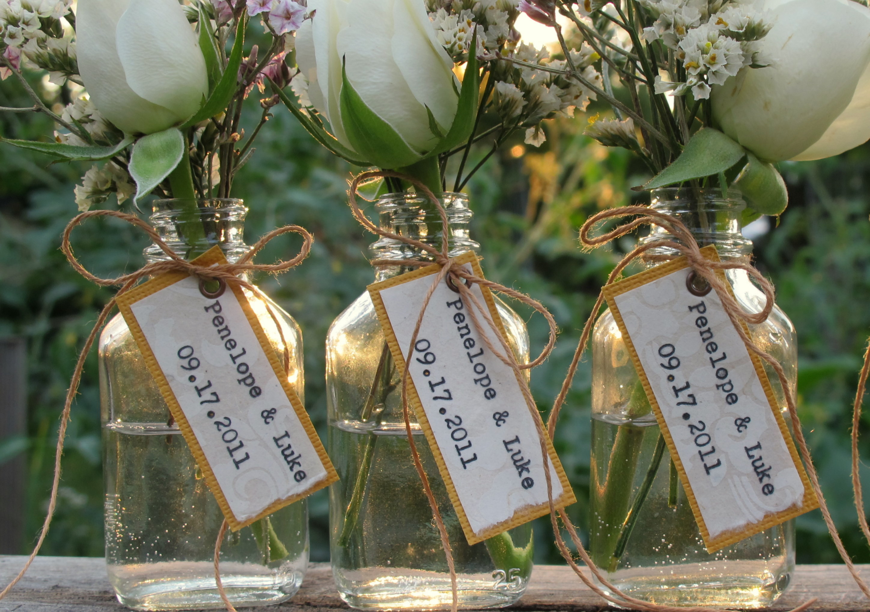 Rustic. Vintage-Inspired. Natural... Unique Wedding Favors by joblake.etsy.com