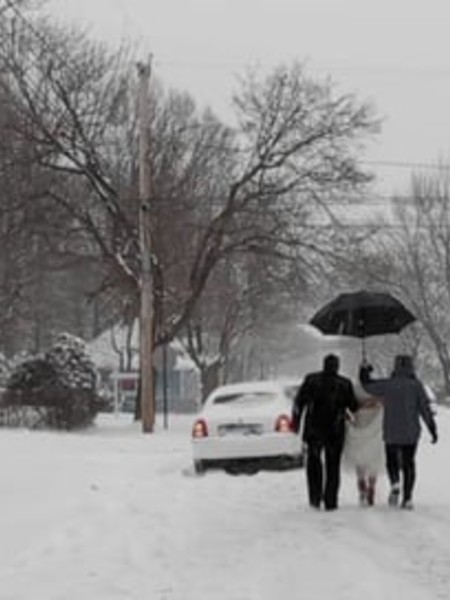 Winter Storm Wedding Film Sneak Peek in New England
