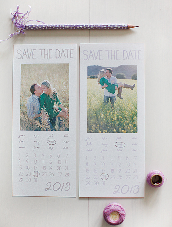 2013 Watercolor Save the Dates