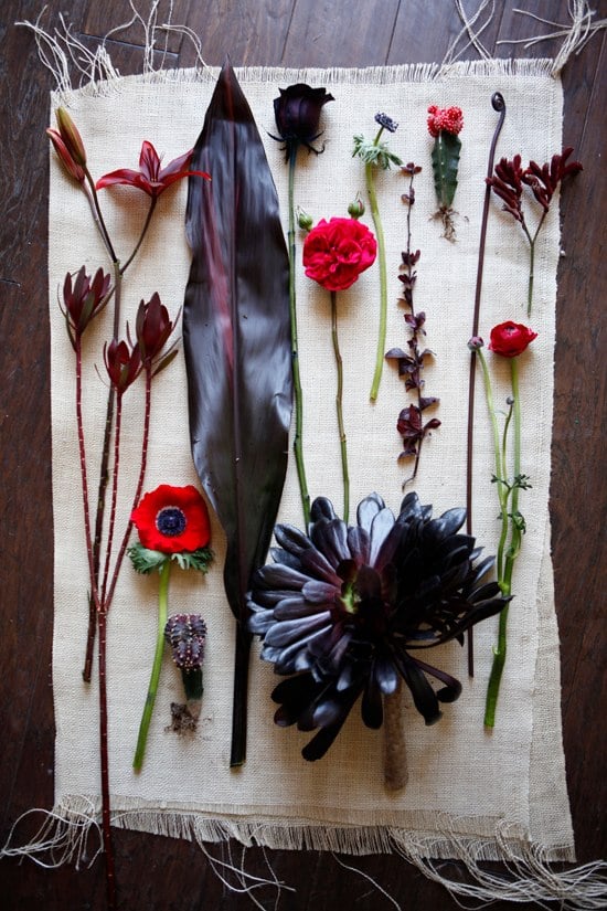 black-and-red-wedding-flowers