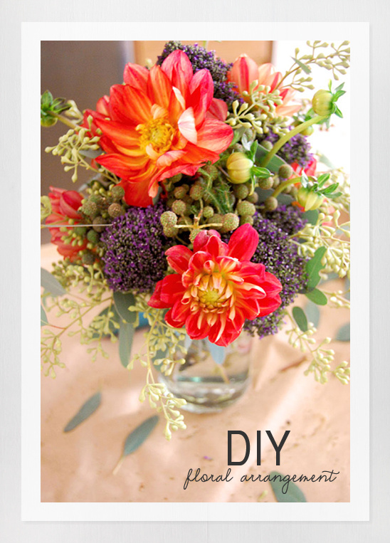 DIY Easy Floral Arrangement