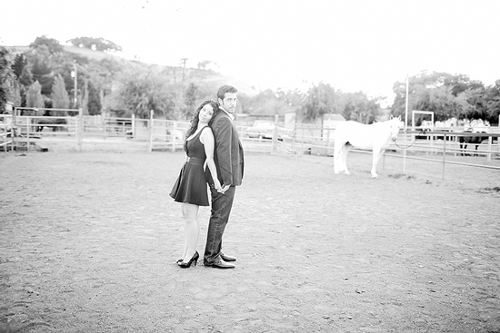 Elegant Ranch Engagement Shoot