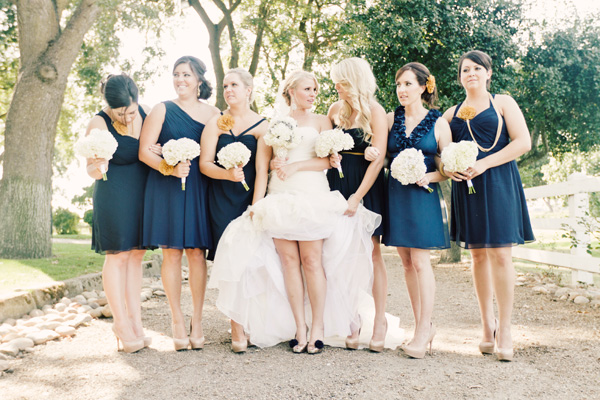 navy-blue-and-yellow-homemade-wedding