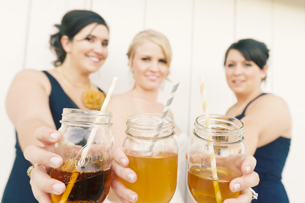 navy-blue-and-yellow-homemade-wedding