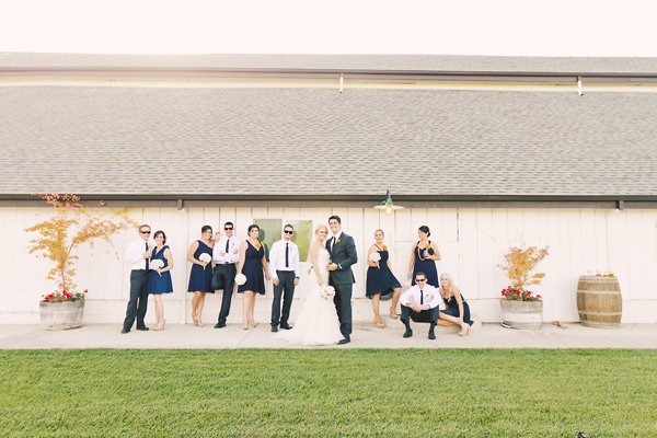 navy-blue-and-yellow-homemade-wedding