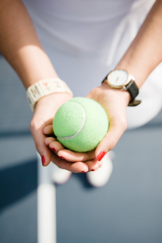 A Tennis Engagement Session by Brklyn View Photography