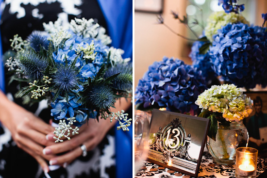 Blue-Themed Wedding at Elm Bank