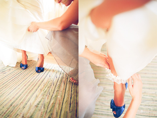 Blue Wedding Shoes