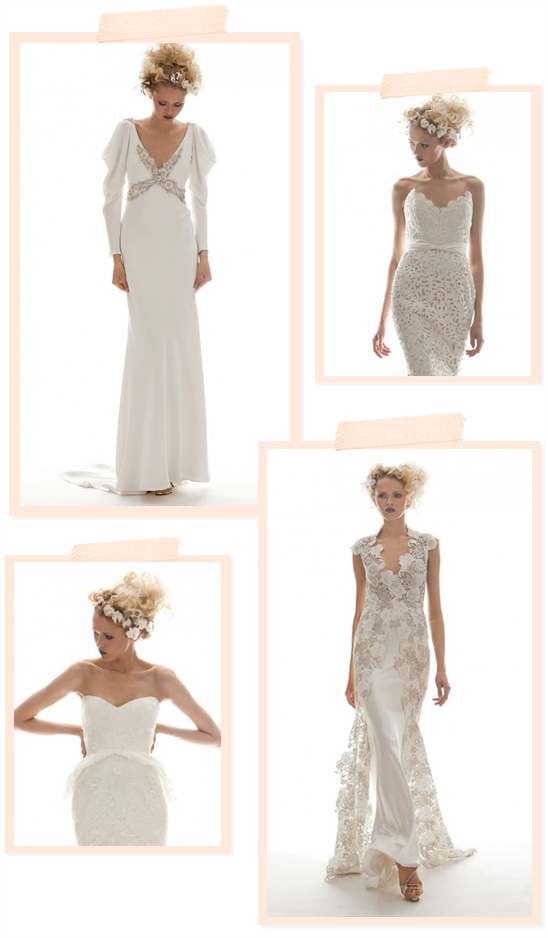 Elizabeth Fillmore Spring 2013 Bridal Collection