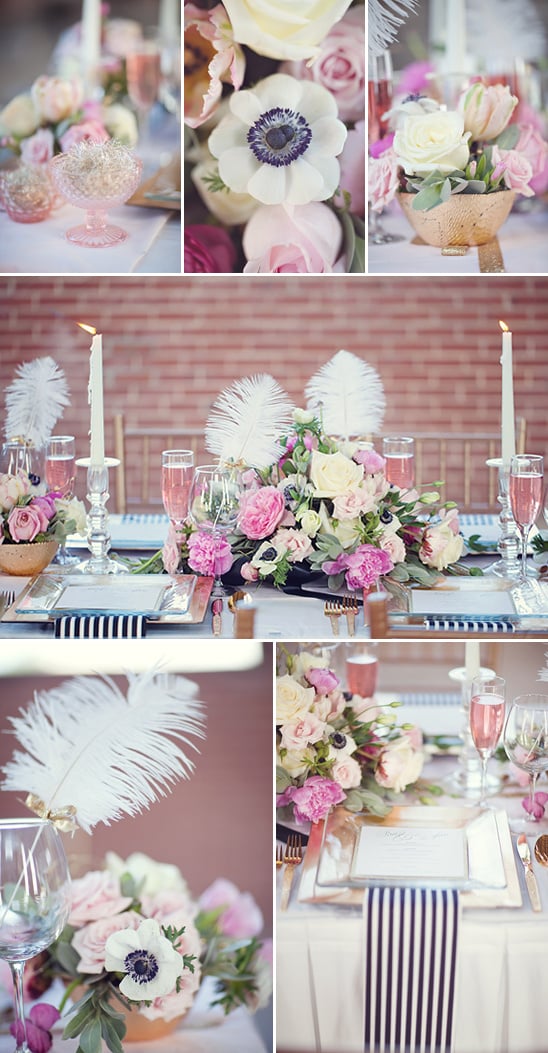 Gold And Black Wedding Ideas With A Splash Of Pink
