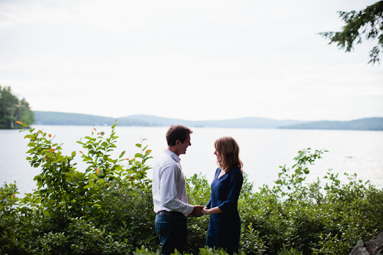 New Hampshire Lake Engagement Session