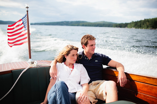 New Hampshire Lake Engagement Session