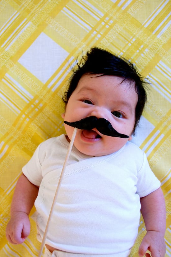 No.1 Photo Booth Prop, Z Mustache