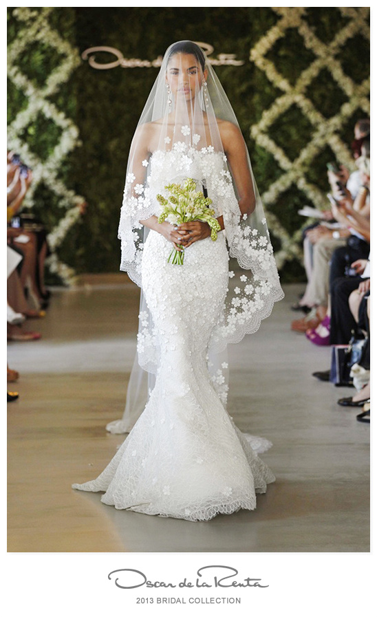 Oscar de la Renta Bridal 2013 Collection