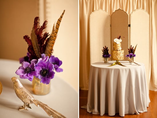 Purple And Gold Wedding Ideas