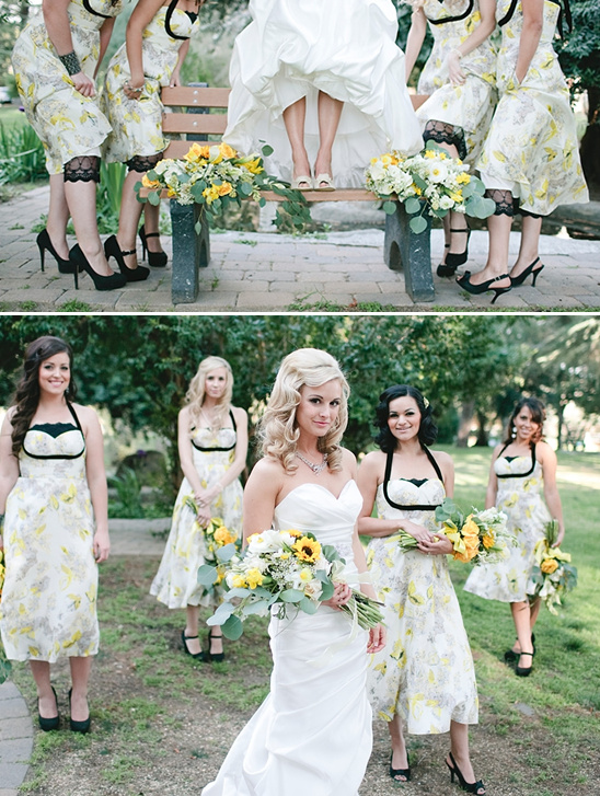 Rustic Wedding With BHLDN Bridesmaid Dresses