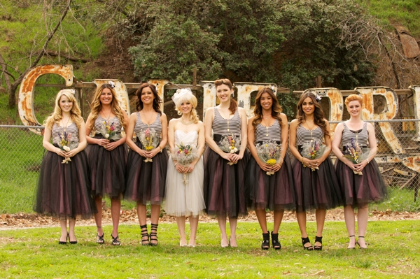 striped-bridesmaid-dresses