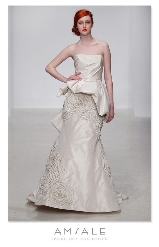 Amsale Spring 2013 Bridal Collection