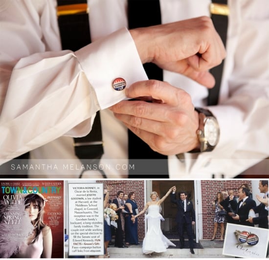 Custom Cufflinks - As seen in Town & Country Magazine!