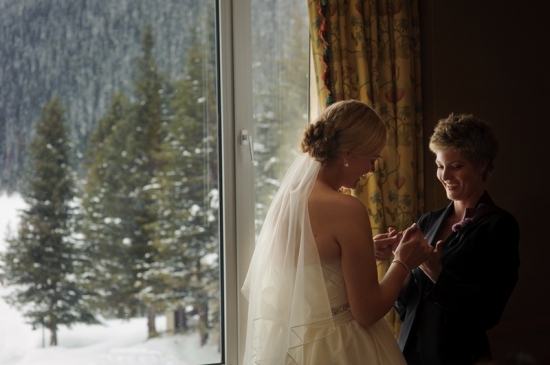 Destination Winter Wedding at Fairmont Chateau Lake Louise in Canada