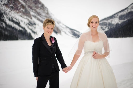 Destination Winter Wedding at Fairmont Chateau Lake Louise in Canada