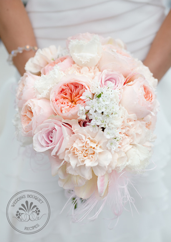 Light Pink Wedding Bouquet