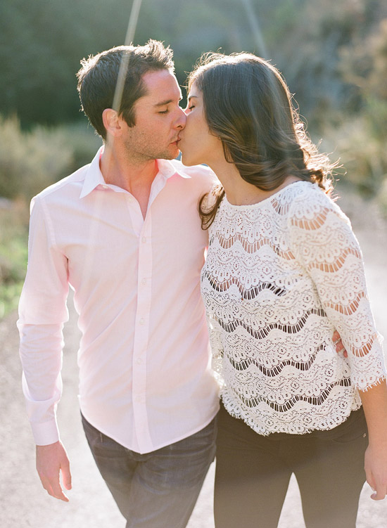 Rustic Canyon Engagement Photography