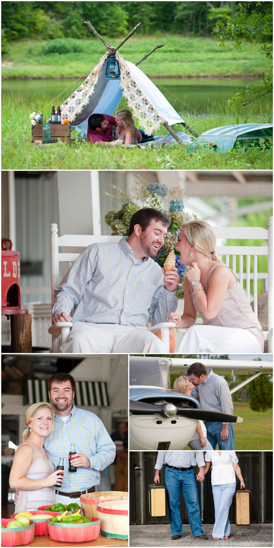 all things georgia engagement session