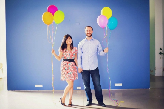 Balloon Engagement Bishop Arts Dallas