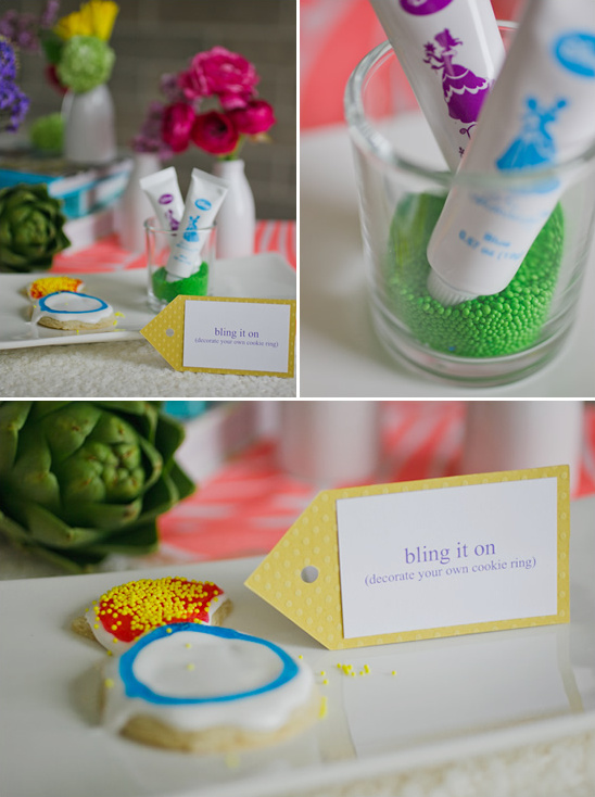 Easy Colorful Bridal Shower Ideas