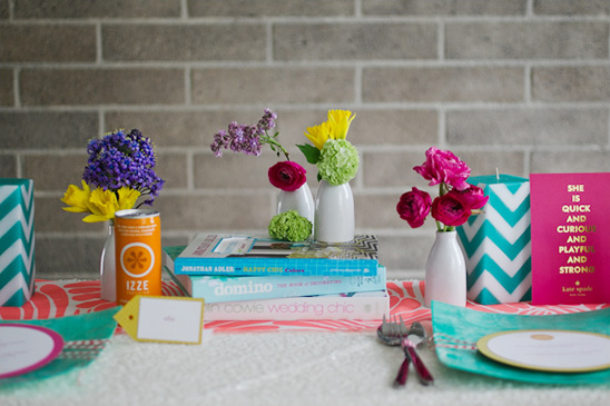 Easy Colorful Bridal Shower Ideas