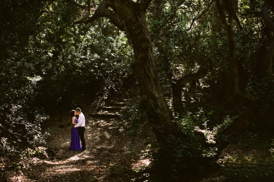 Engagement in the Woods by Kevin Le Vu Photography