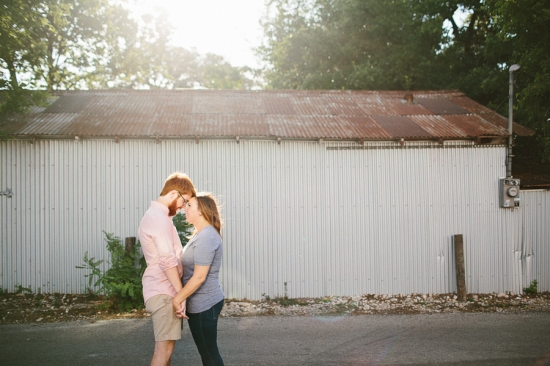 engagement shoot at the hotel san jose in austin