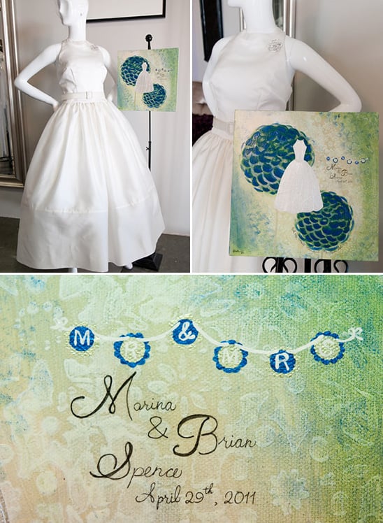 Navy Blue And Green Wedding Ideas