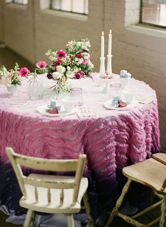 Purple Ombre Wedding Ideas