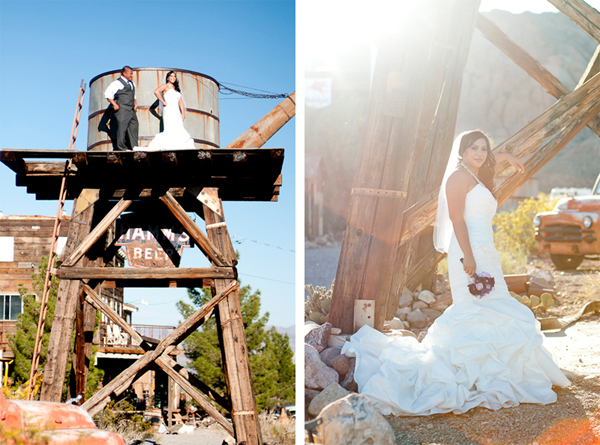 Rustic Trash the Dress Session