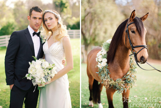 Town and Country Wedding Inspired Photo Shoot