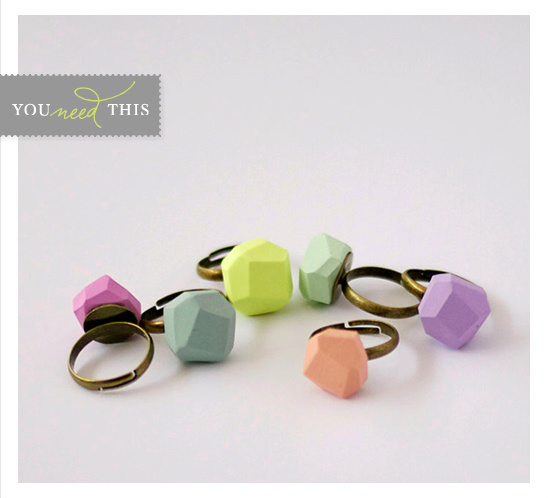You Need This | A Merry Mishap Geo Rings