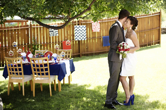 Americana Backyard Wedding Ideas