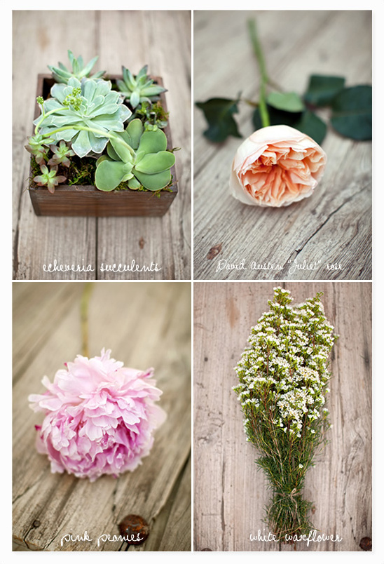 DIY Pink Peonies And Succulent Bouquet