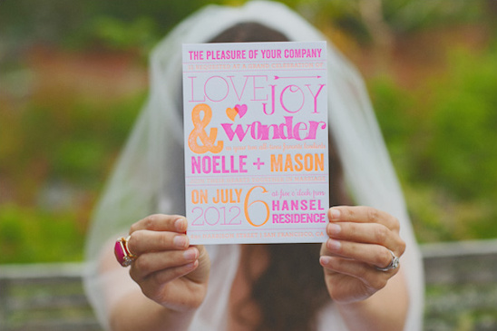 Hot Pink And Orange Neon Wedding Ideas