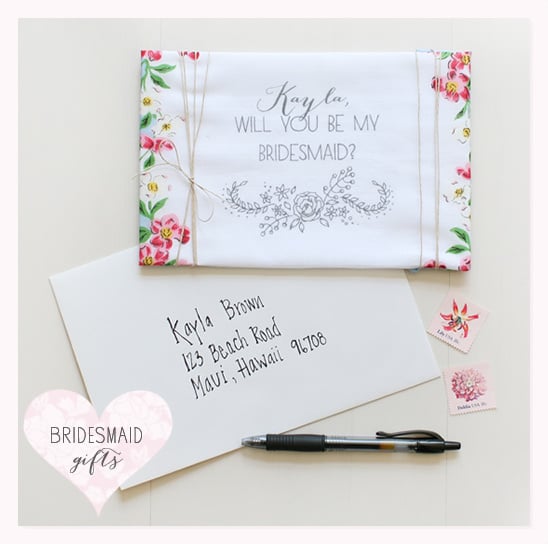 Personalized Hankies Make Unique Bridesmaid Gifts