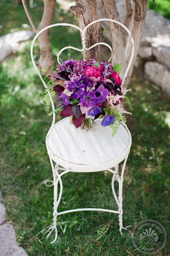 Purple Wedding Bouquet