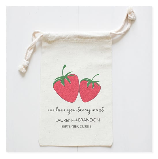 Strawberry Wedding Favor Bags On Sale Today