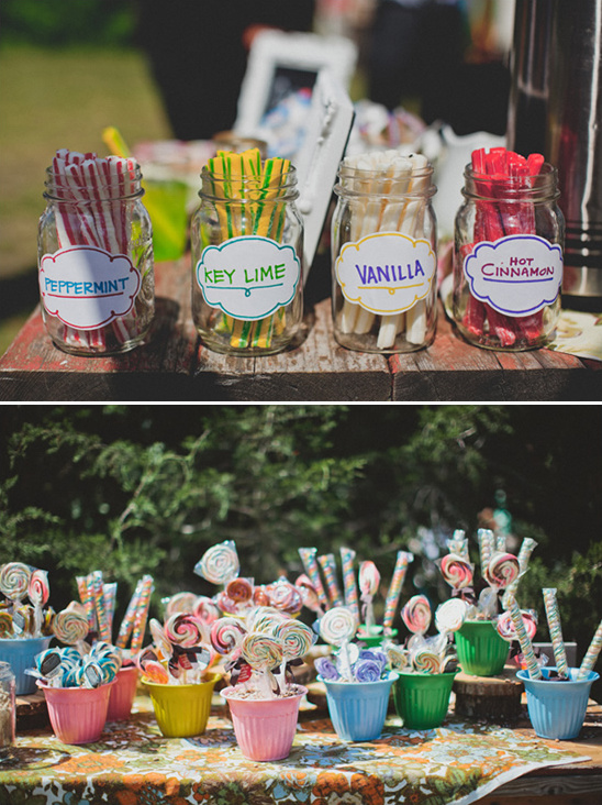 Super Colorful DIY Backyard Wedding Ideas